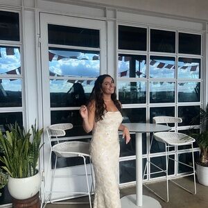 Hello Molly Cream Maxi Dress